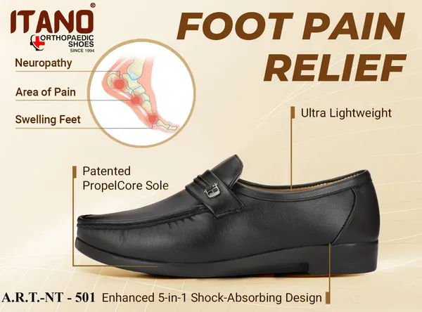 Black_Orthopaedic_Shoes_Formal_Slip_On_With_Shock_Absorbing_Sole_Model_For_Men
