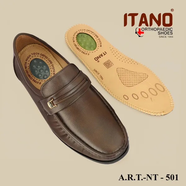 Brown_Orthopaedic_Leather_Casual_Formal_Shoes_For_Men