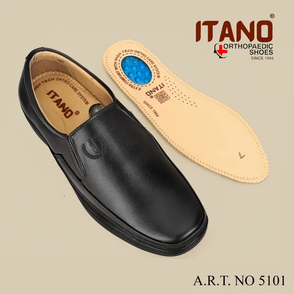 Black_Orthopaedic_Comfort_Slip_On_Formal_Shoes_For_Men