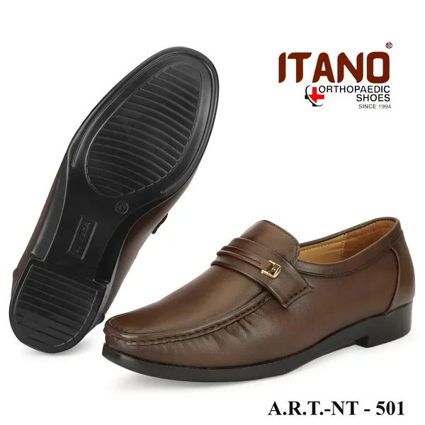 Brown_Orthopaedic_Leather_Casual_Formal_Shoes_For_Men