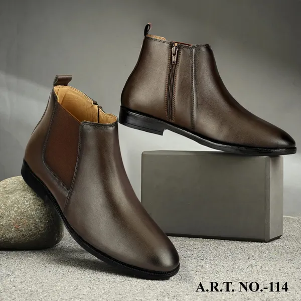 Dark_Brown_Chelsea_Boots_For_Men