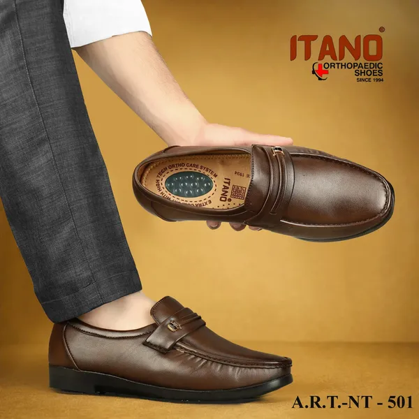 Brown_Orthopaedic_Leather_Casual_Formal_Shoes_For_Men