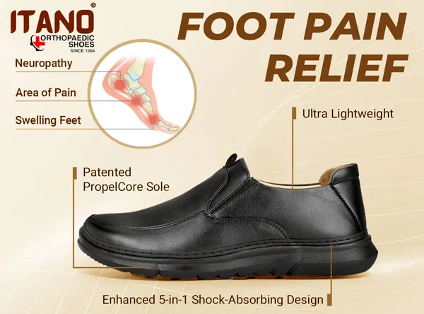 Black_Orthopedic_Comfort_Insole_With_Arch_Support_For_Men