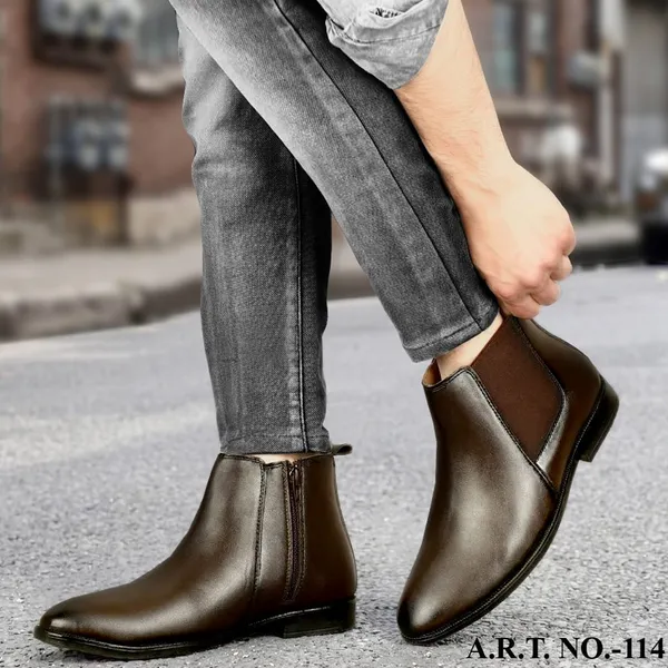Dark_Brown_Chelsea_Boots_For_Men