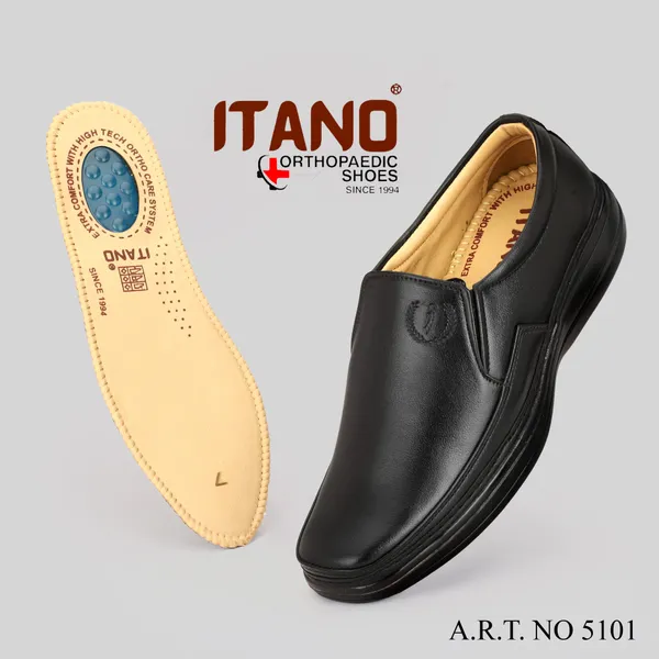 Black_Orthopaedic_Comfort_Slip_On_Formal_Shoes_For_Men