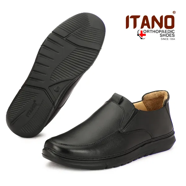 Black_Orthopedic_Comfort_Insole_With_Arch_Support_For_Men