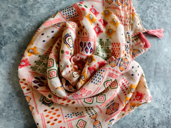 Peach_Base_Stylish_Scarf