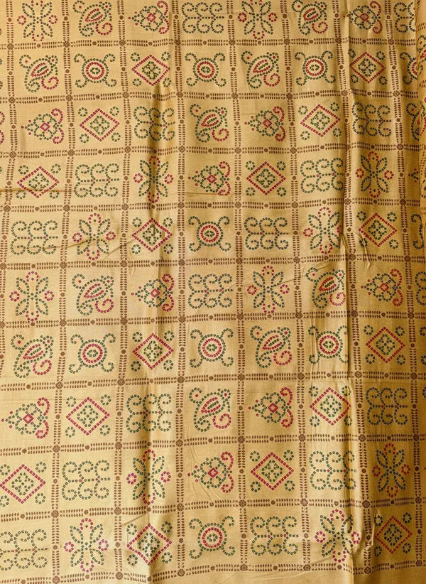 Traditional_Gold_Bandhani_Dupatta_With_Golden_Zari_Border