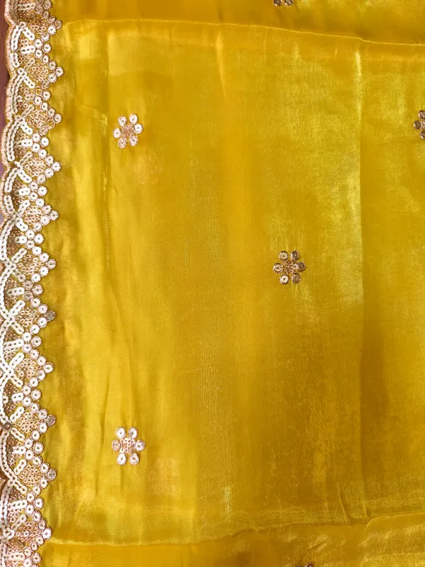 Festive_Haldi_Yellow_Embellished_Dupatta_With_Premium_Lace_Border