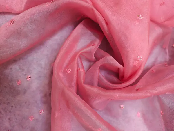 Combo_Coral_Pink_Sequin_Scalloped_Dupatta_With_Potli_Bag