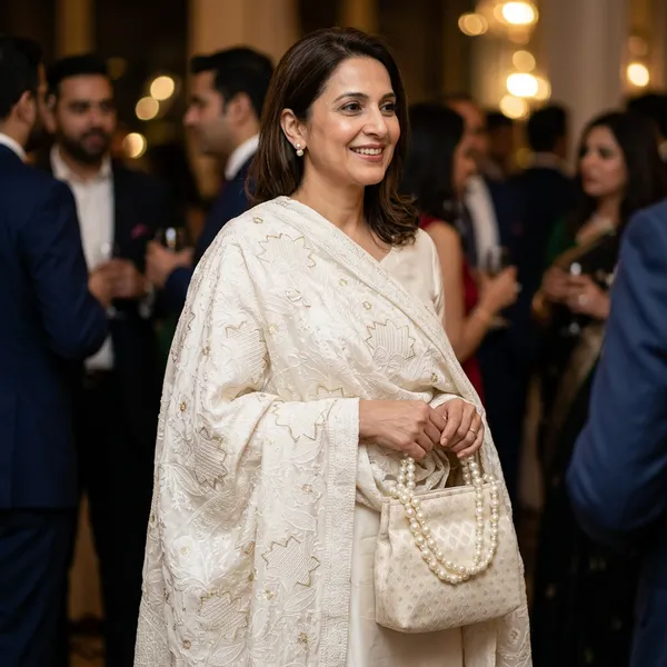 Combo_Luminous_White_Gold_Dupatta