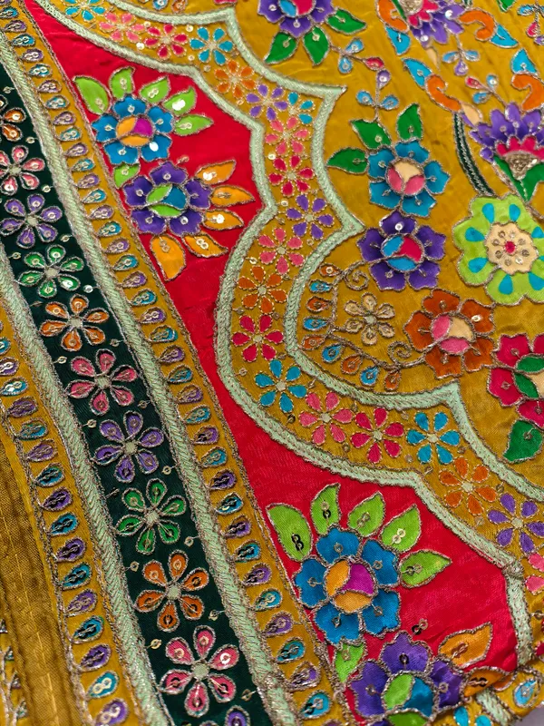 Mustard_Mughal_Garden_Embroidered_Dupatta