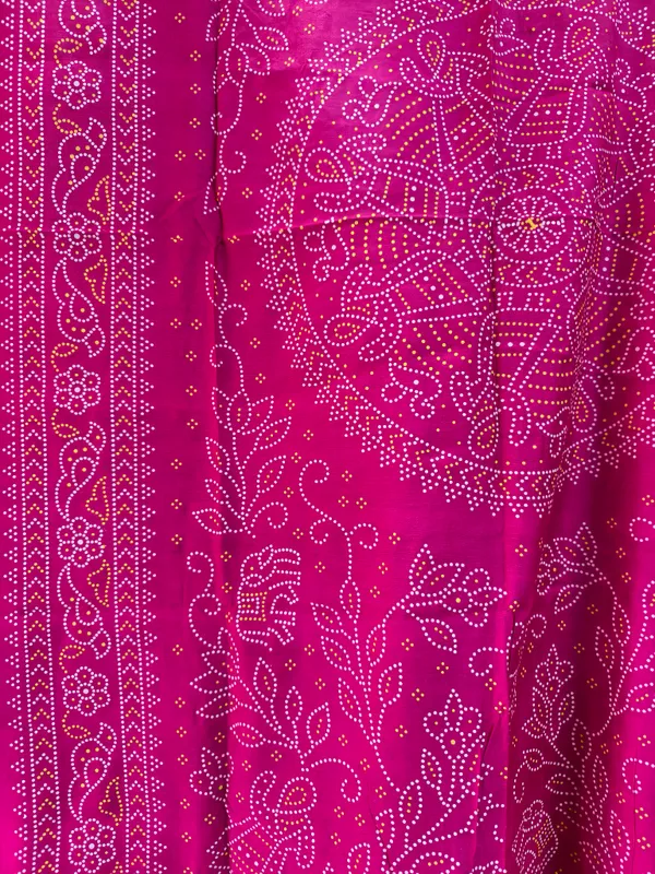 Fuchsia_Gold_Bandhani_Radiance