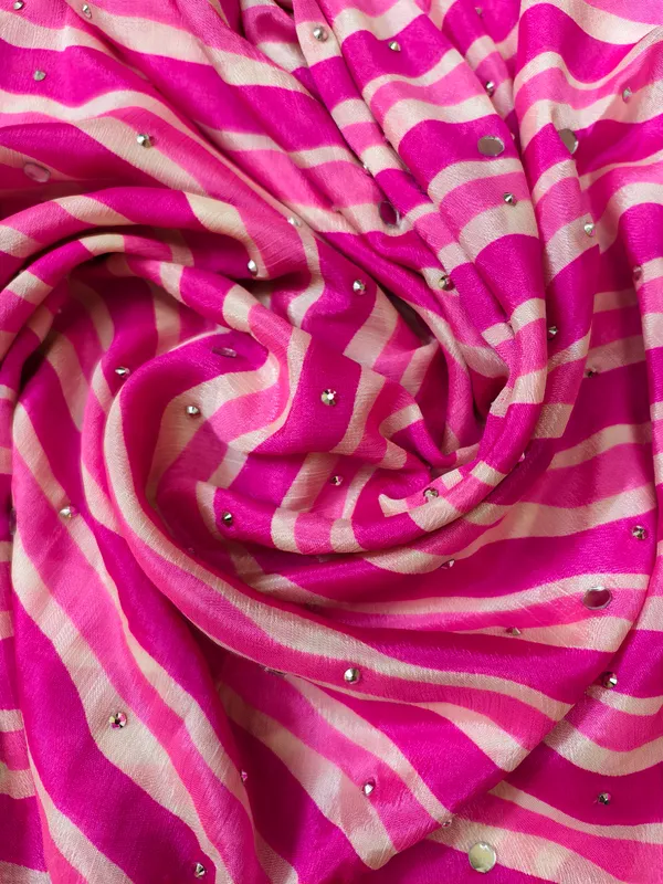 Fuchsia_Wave_Mirror_Dupatta