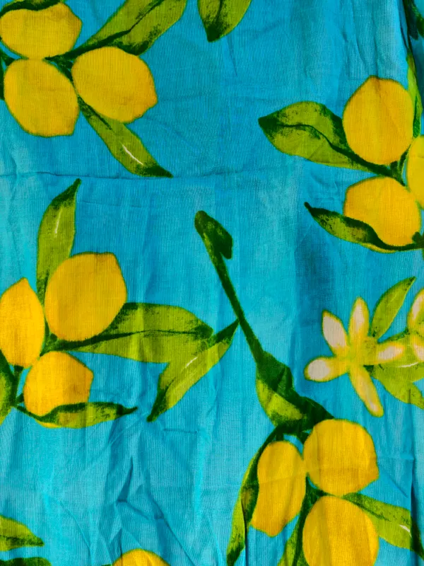 No_Nazar_Neembu_print_Sea_blue_stole
