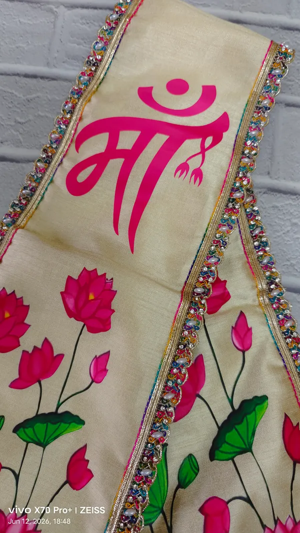 Maa'S_Lotus_Bloom_Dupatta