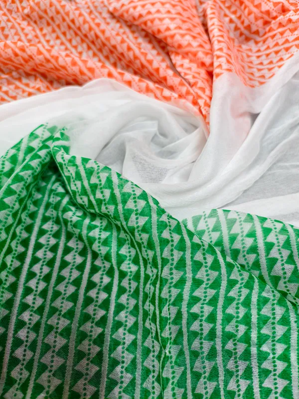 Tricolor_Chevron_Festive_Dupatta