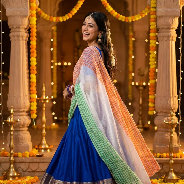 Tricolor_Chevron_Festive_Dupatta