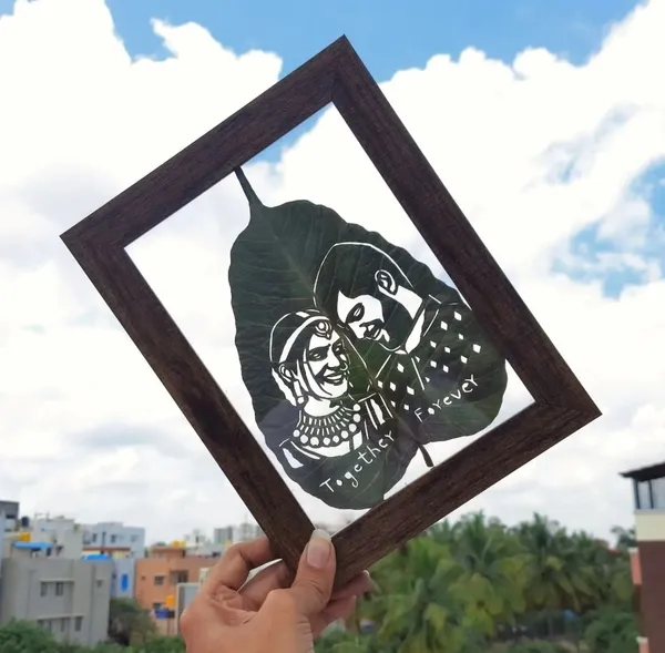 Green_Acrylic_Paper_Personalized_Photo_Frame_For_Men_&_Women