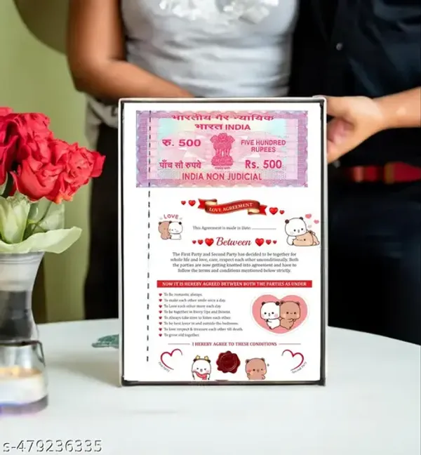 Pink_Acrylic_Paper_Decorative_Couple_Frame_For_Men_&_Women