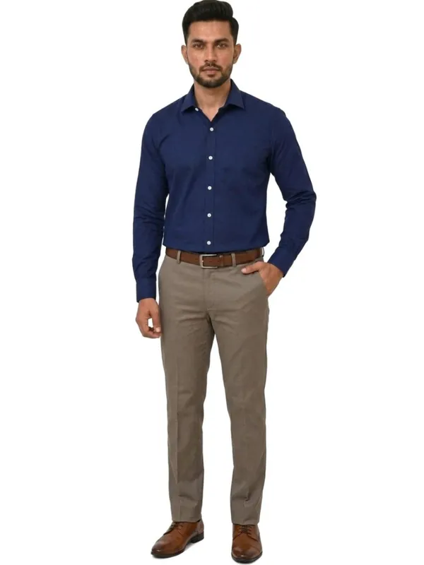 Title_Trends_Men's_Solid_Royal_Blue_Slim_Fit_Full_Sleeves_Shirt