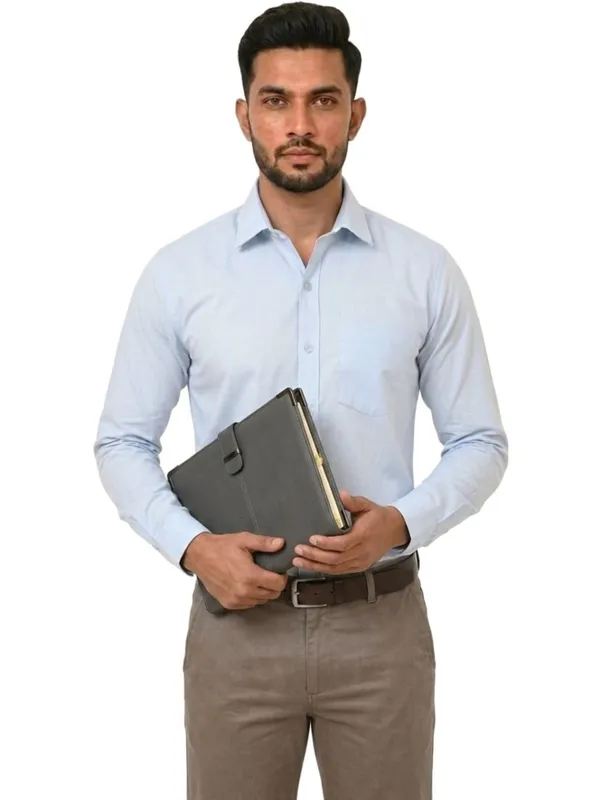 Title_Trends_Men's_Solid_Light_Blue_Slim_Fit_Full_Sleeves_Shirt