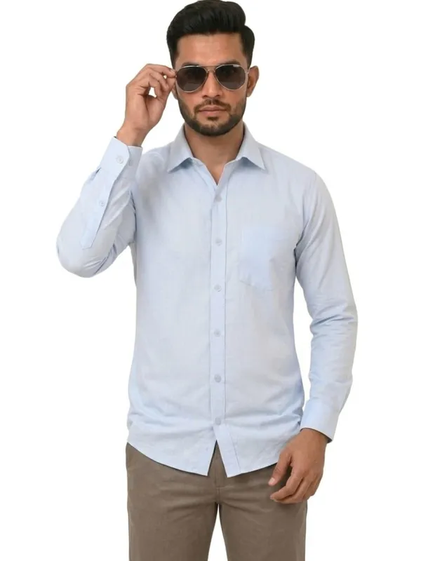Title_Trends_Men's_Solid_Light_Blue_Slim_Fit_Full_Sleeves_Shirt