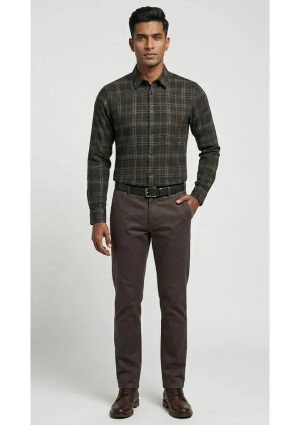 Title_Trends_Men's_Checked_Black_Full_Sleeves_Slim_Fit_Shirt
