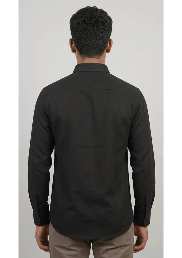 Title_Trends_Men's_Dotted_Black_Slim_Fit_Shirt