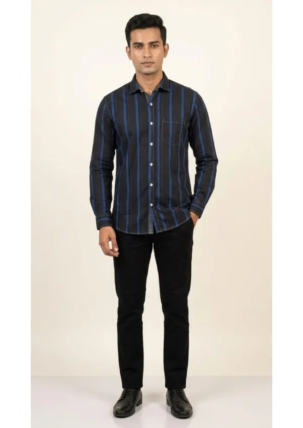 Title_Trends_Men's_Striped_and_Checked_Combo_Slim_Fit_Shirt