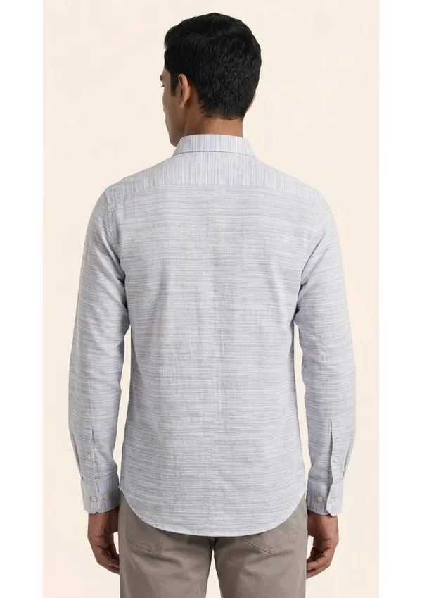 Title_Trends_Men's_Light_Grey_Striped_Textured__Slim_Fit_Shirt