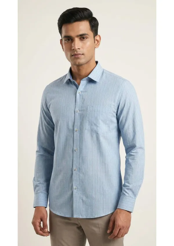 Title_Trends_Men's_Purple_Slim_Striped_Slim_Fit_Shirt