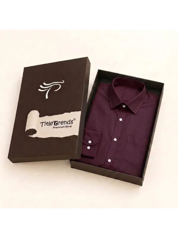 Title_Trends_Men's_Solid_Burgundy_Slim_Fit_Full_Sleeves_Shirt