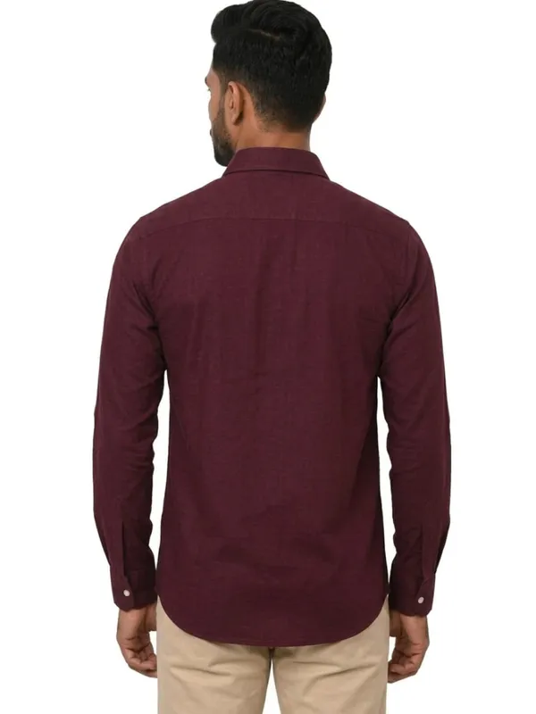 Title_Trends_Men's_Solid_Burgundy_Slim_Fit_Full_Sleeves_Shirt