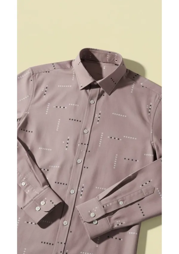 Title_Trends_Men's_Peach__Block_Print_Full_Sleeves_Slim_Fit_Shirt