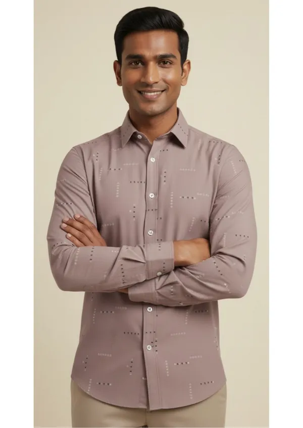 Title_Trends_Men's_Peach__Block_Print_Full_Sleeves_Slim_Fit_Shirt
