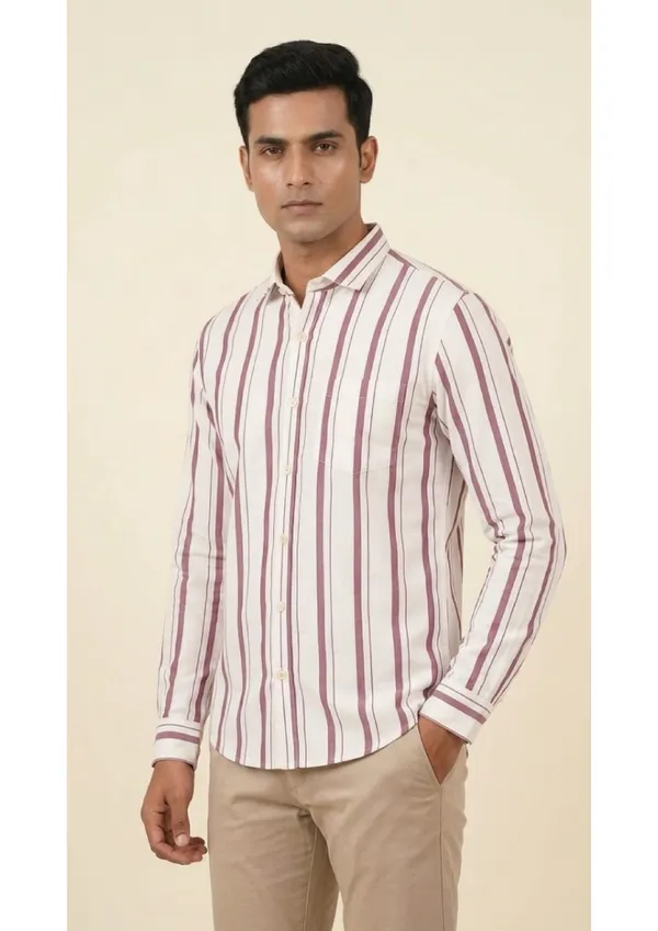 Title_Trends_Men's_Striped_Combo_Slim_Fit_Shirt