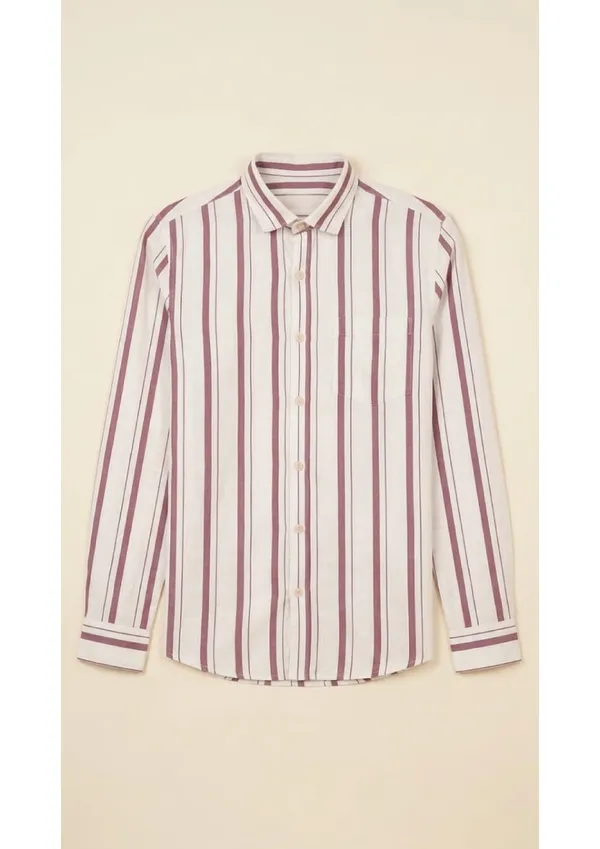 Title_Trends_Men's_Striped_Combo_Slim_Fit_Shirt