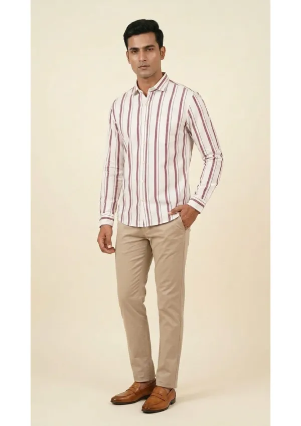 Title_Trends_Men's_Striped_Combo_Slim_Fit_Shirt