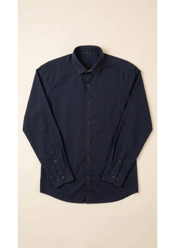 Title_Trends_Men's_Denim_Navy_Slim_Fit_Shirt