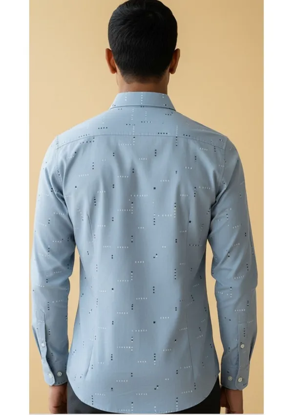 Blue_Polyester_Block_Print_Slim_Fit_Shirt_For_Men
