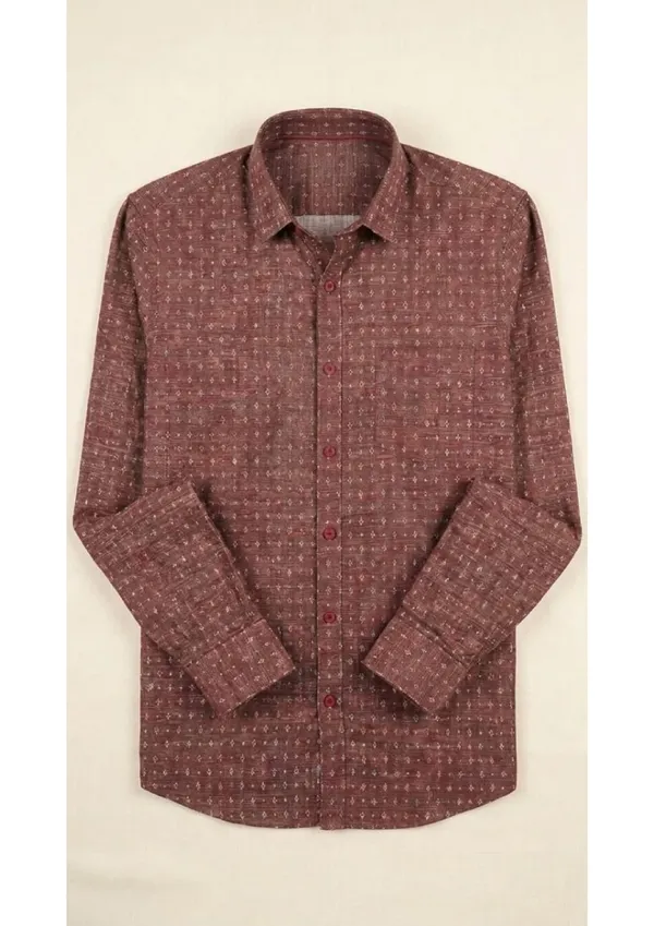 Title_Trends_Men's_Striped_and_Print_Combo_Slim_Fit_Shirt