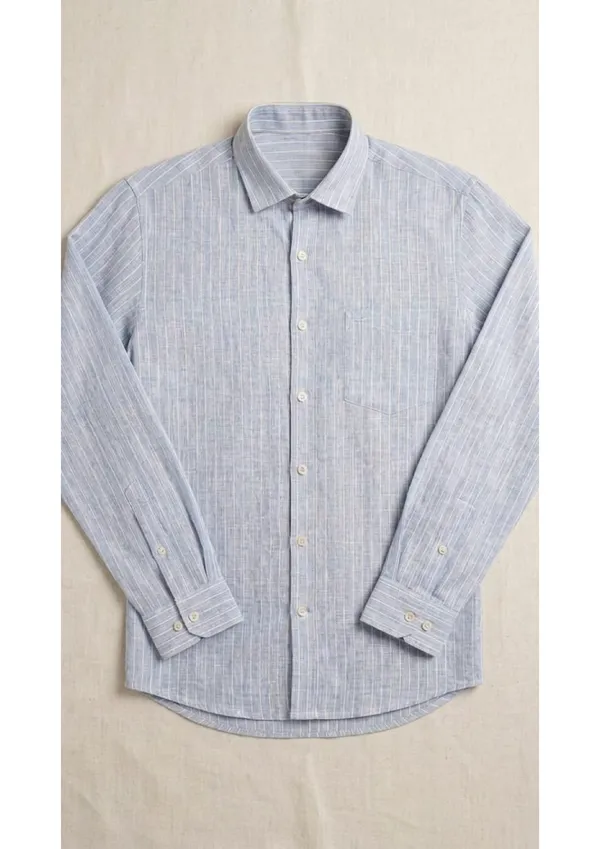 Title_Trends_Men's_Striped_and_Print_Combo_Slim_Fit_Shirt