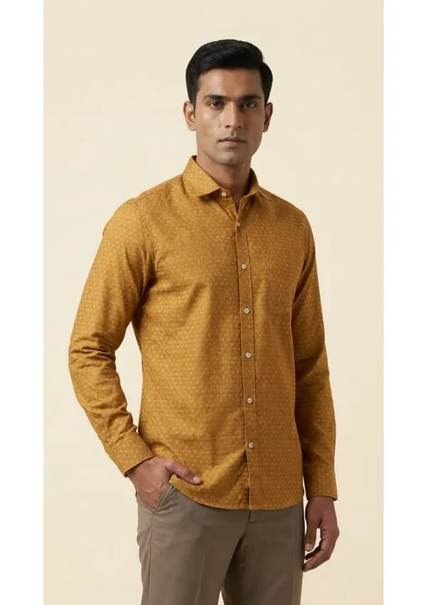 Title_Trends_Men's__Print_Combo_Slim_Fit_Shirt