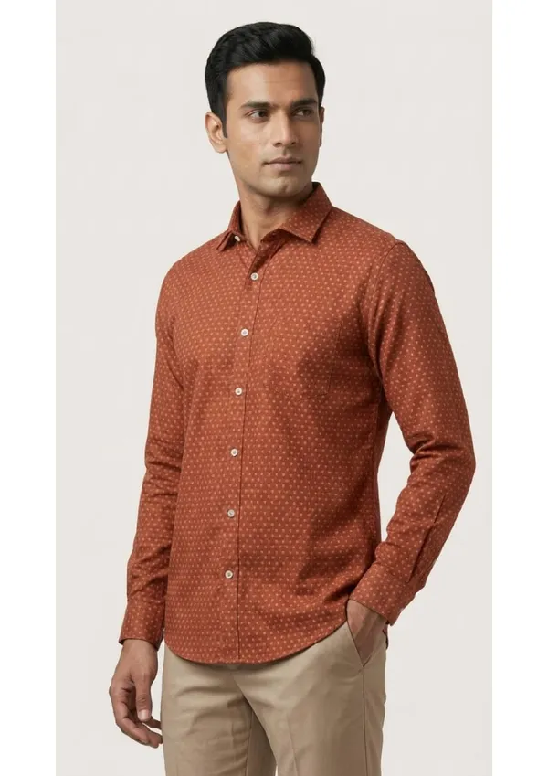 Title_Trends_Men's__Print_Combo_Slim_Fit_Shirt