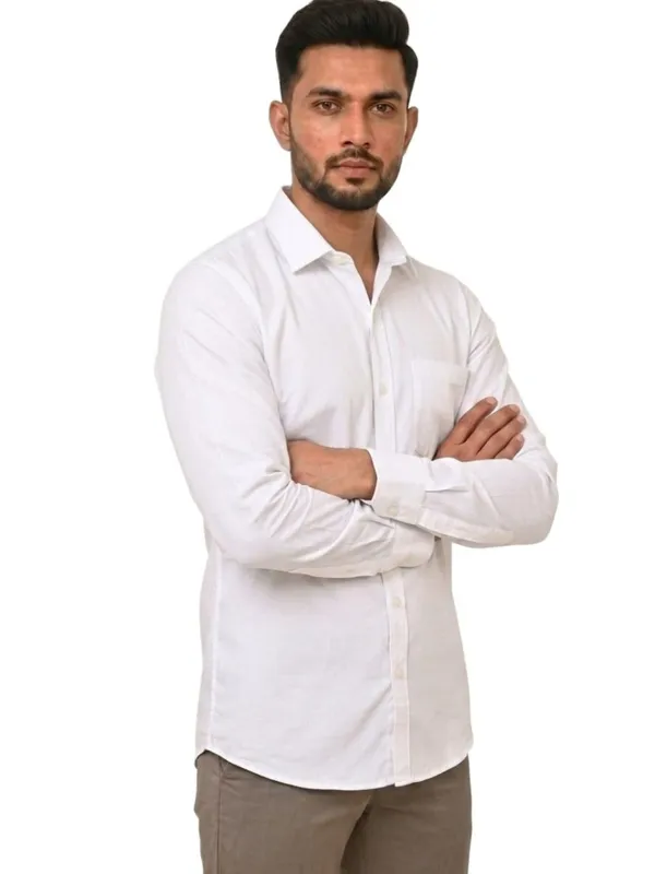 Title_Trends_Men's_Solid_White__Slim_Fit_Full_Sleeves_Shirt
