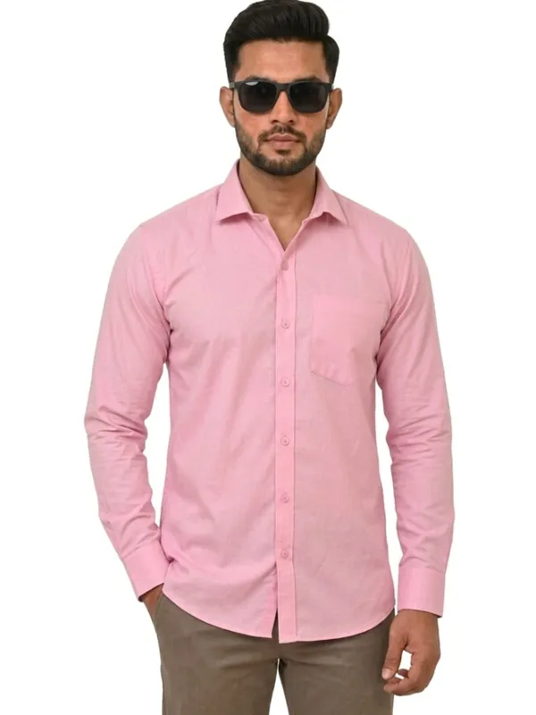 Title_Trends_Men's_Solid_Prism_Pink_Slim_Fit_Full_Sleeves_Shirt