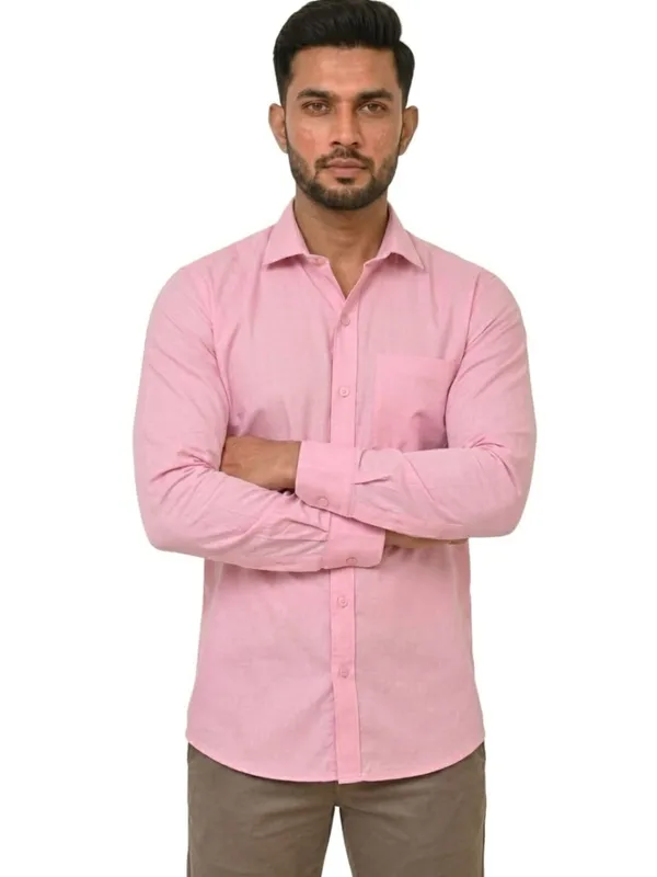 Title_Trends_Men's_Solid_Prism_Pink_Slim_Fit_Full_Sleeves_Shirt