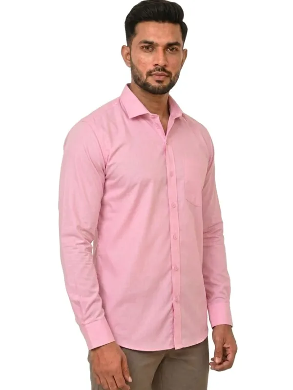 Title_Trends_Men's_Solid_Prism_Pink_Slim_Fit_Full_Sleeves_Shirt