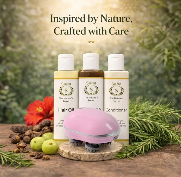 Electric_Vibrating_Head_Massager_And_Saba_Nature'S_Secret_3_Step_Hair_Care_Combo